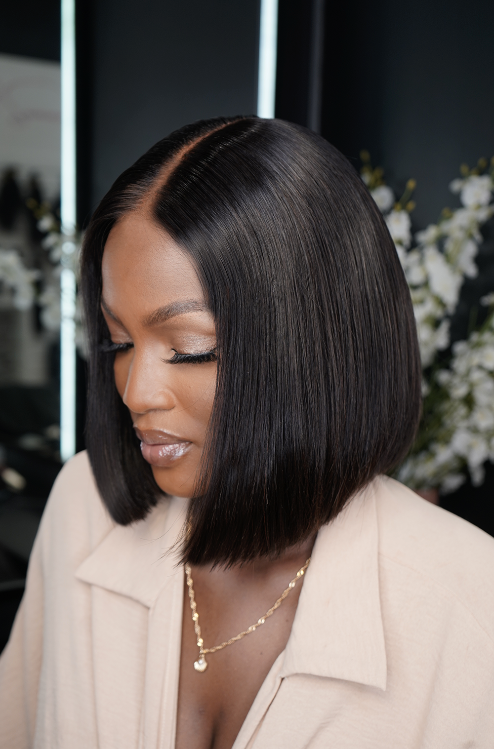 Peruvian 2x6 Lace Wig - Kimmie - Nat - 8"