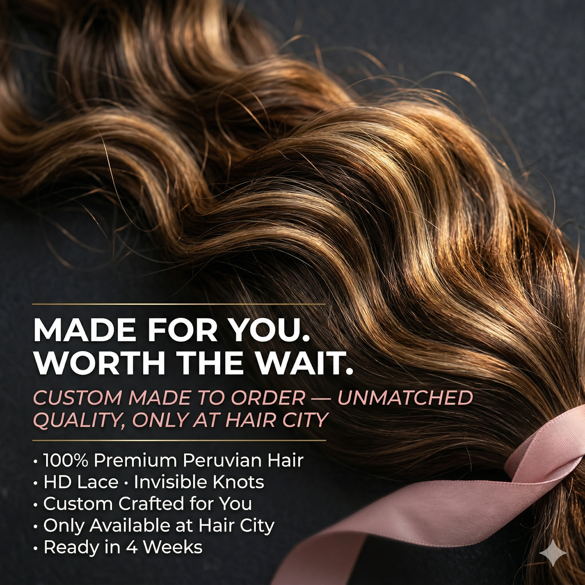 Pre Order HC-LUX79 Premium Peruvian Lace Wig