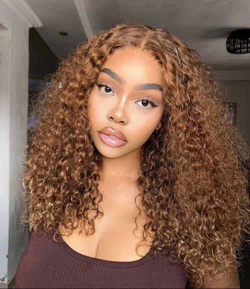 Brazilian 5x5 Lace Wig Golden Dream Wave 18 Inch